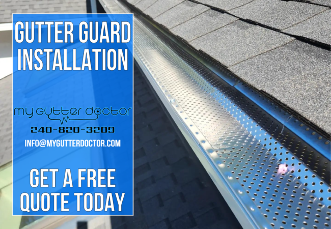 gutter guard installation