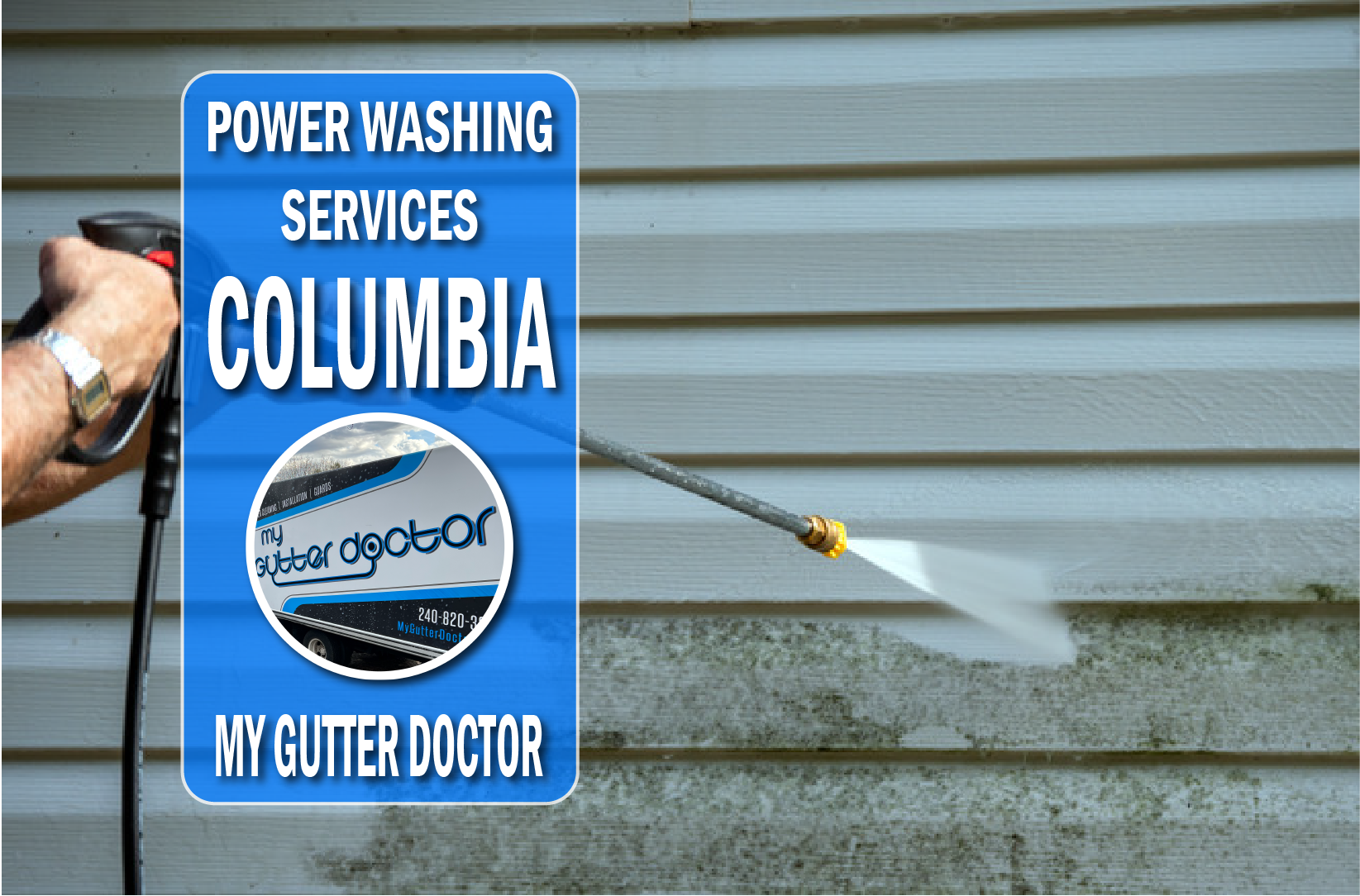 Pressure Washing in Columbia, MD Soft Washing Roof Cleaning