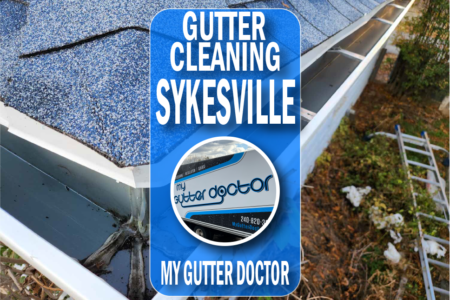 gutter cleaning in sykesville md