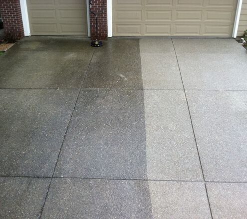 driveway cleaning service