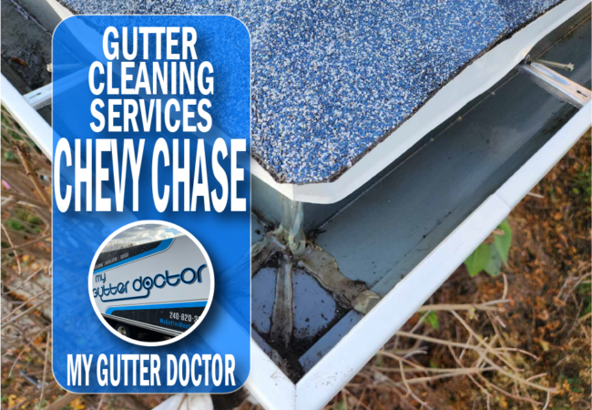 gutter cleaning chevy chase maryland with my gutter doctor