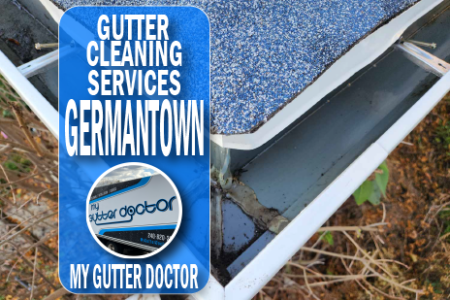 gutter cleaning in germantown md with my gutter doctor