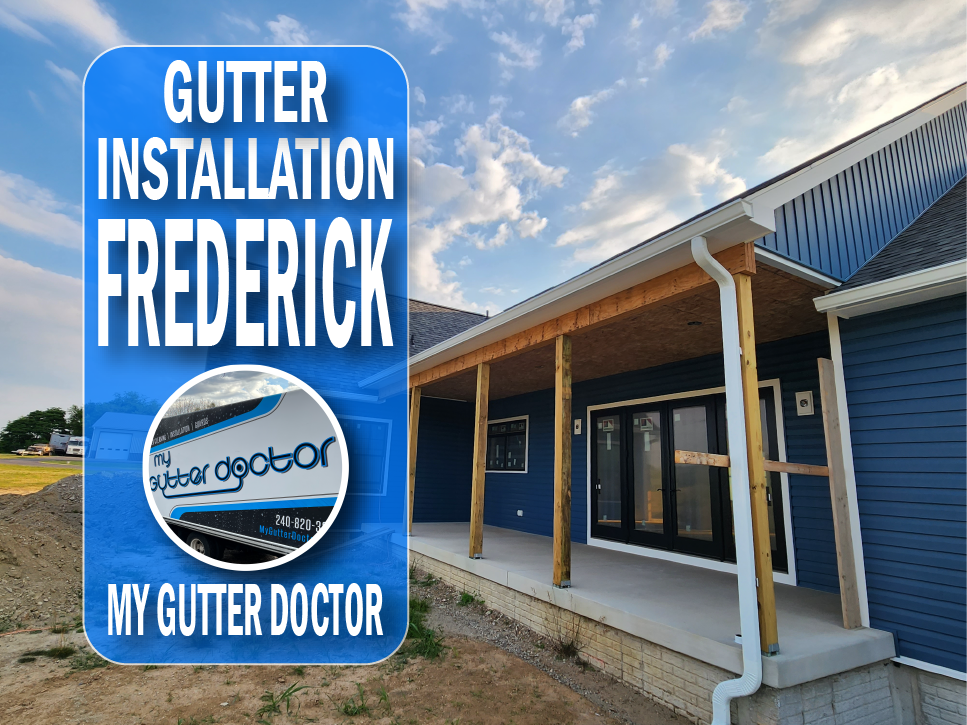 Seamless Gutter Installation for Frederick, MD Affordable