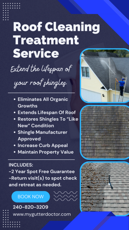 roof cleaning treatment pamphlet image