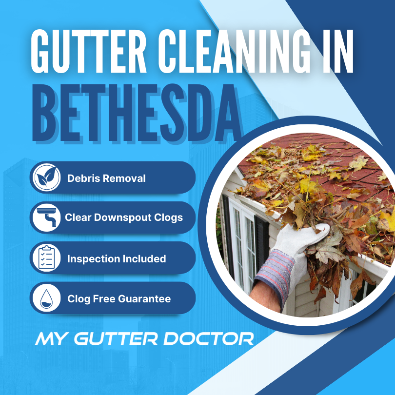 gutter cleaning service in bethesda maryland