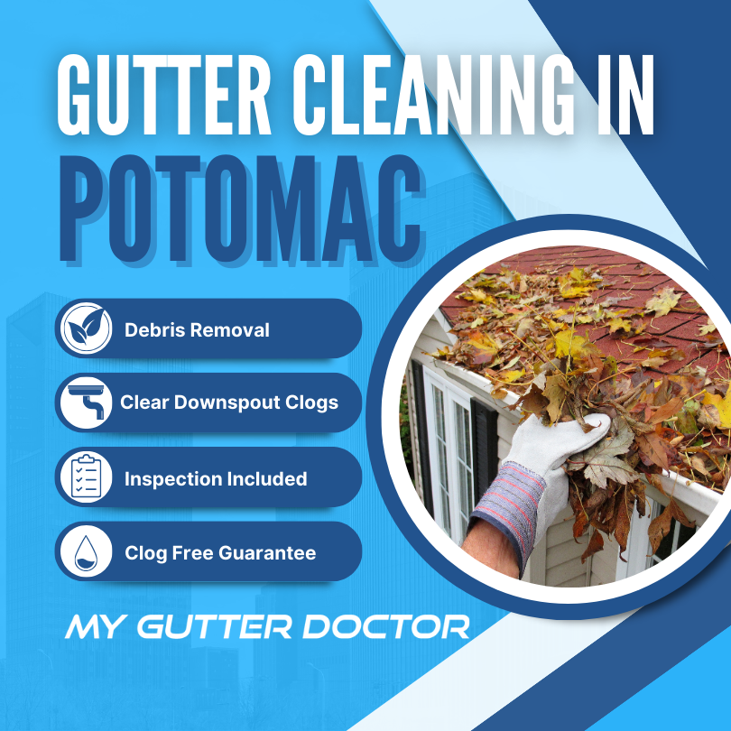 gutter cleaning service in potomac maryland