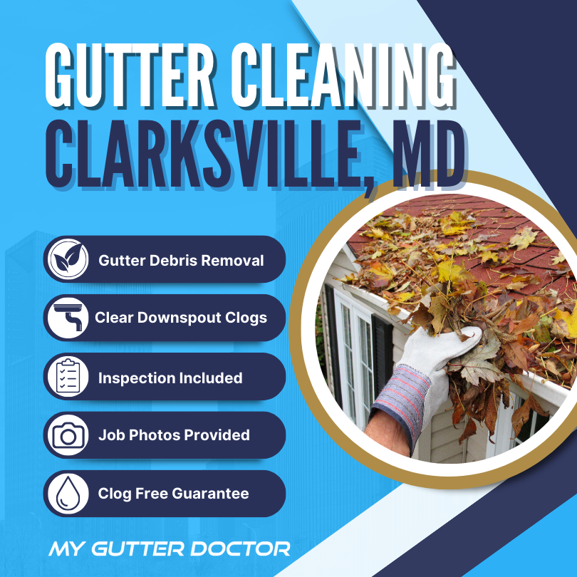 gutter cleaning services for clarksville maryland