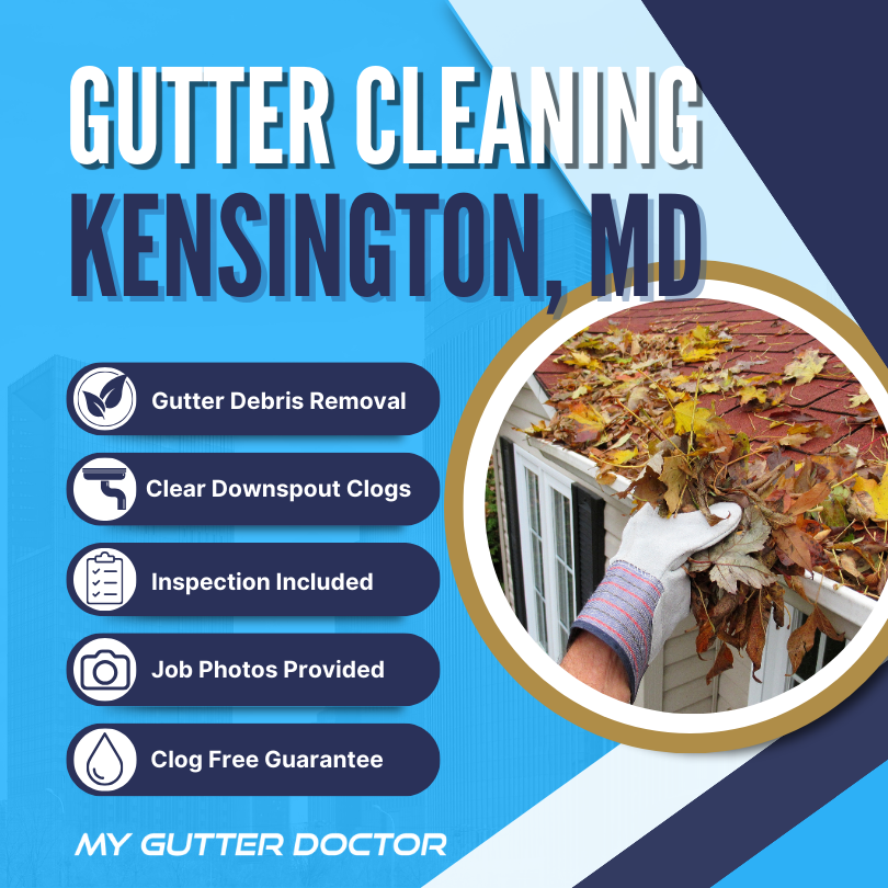 gutter cleaning services for kensington maryland