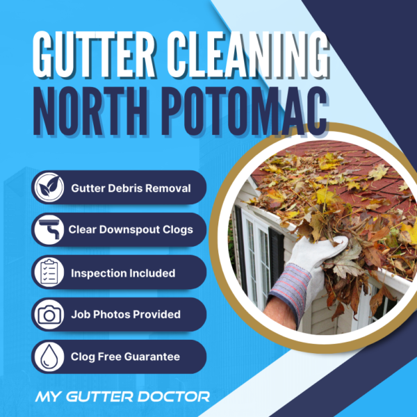 gutter cleaning services for north potomac maryland