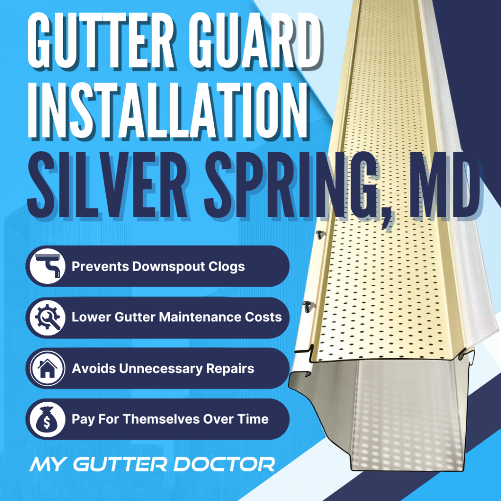 gutter guard installation service in Silver Spring maryland
