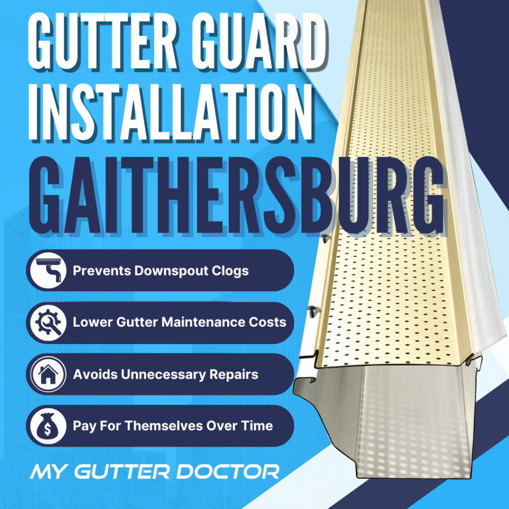 gutter guard installation service in gaithersburg maryland