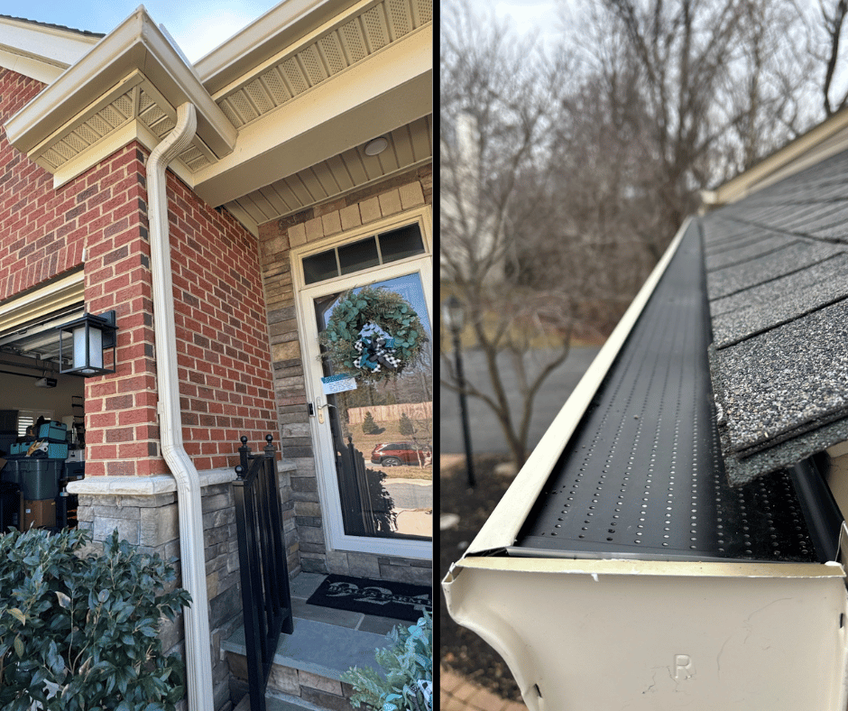 almond-color-gutter-installation-frederick-md almond color gutter installation frederick md