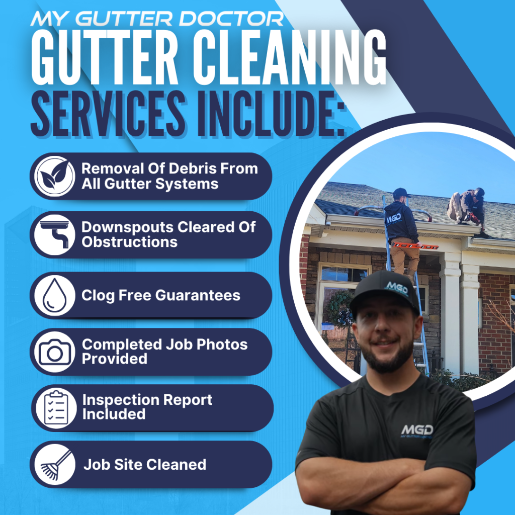 what our gutter cleaning services include