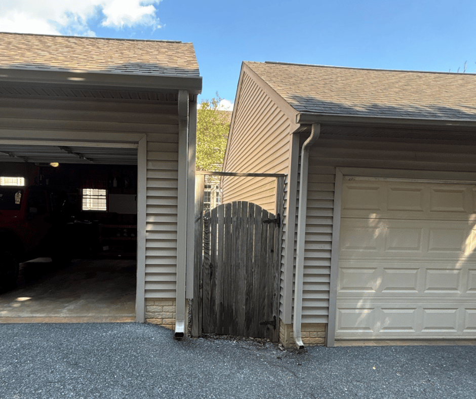 Clay-gutter-color-installation-detached-garages clay gutter color installation detached garages
